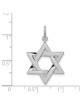 תליון מגן דוד מוכה כסף סטרלינג | תכשיטים | יוּדָאִיקָה